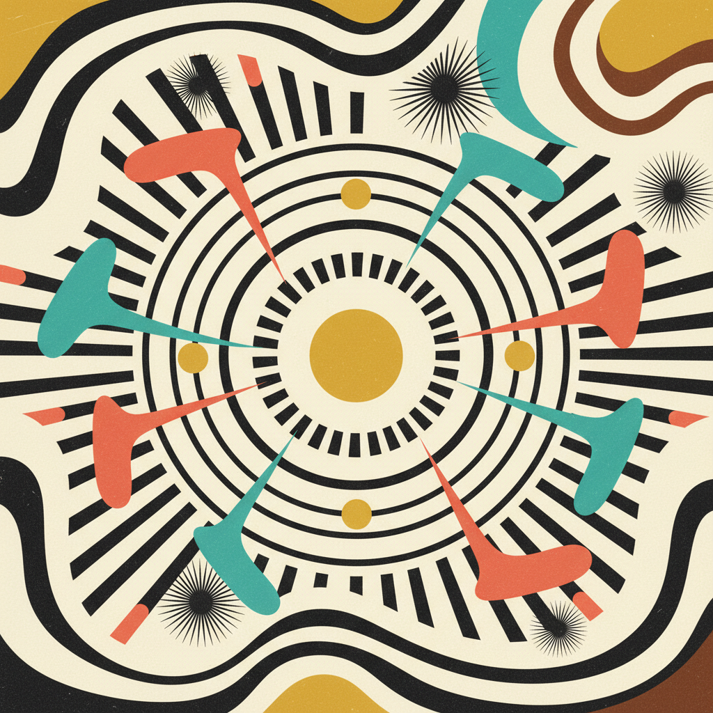 Atomic Patterns in Mid-Century Design: A Visual Guide