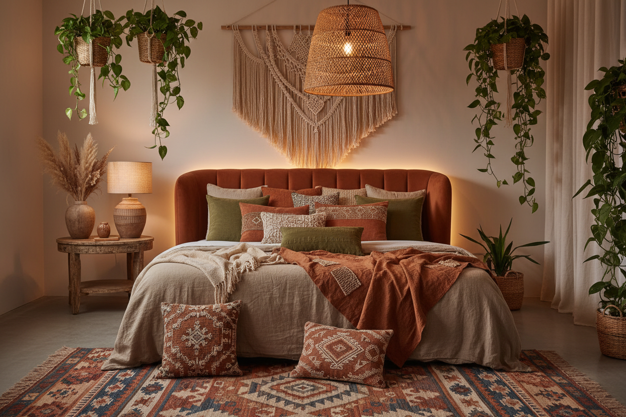 Boho Modern Bedroom Ideas