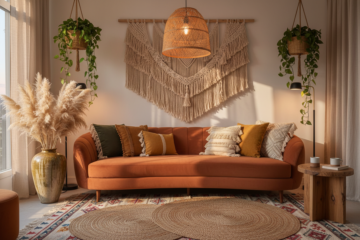 Boho Modern Living Room Ideas