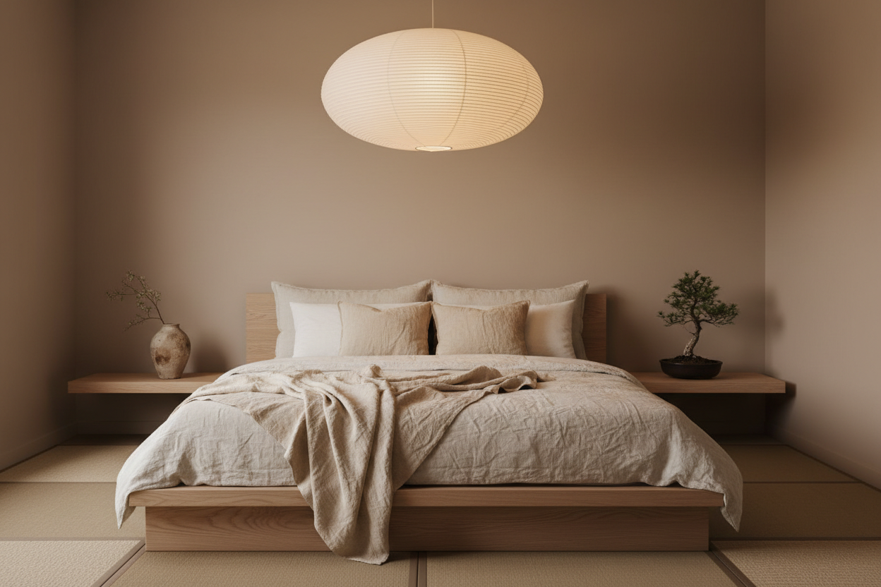Japandi Bedroom Ideas