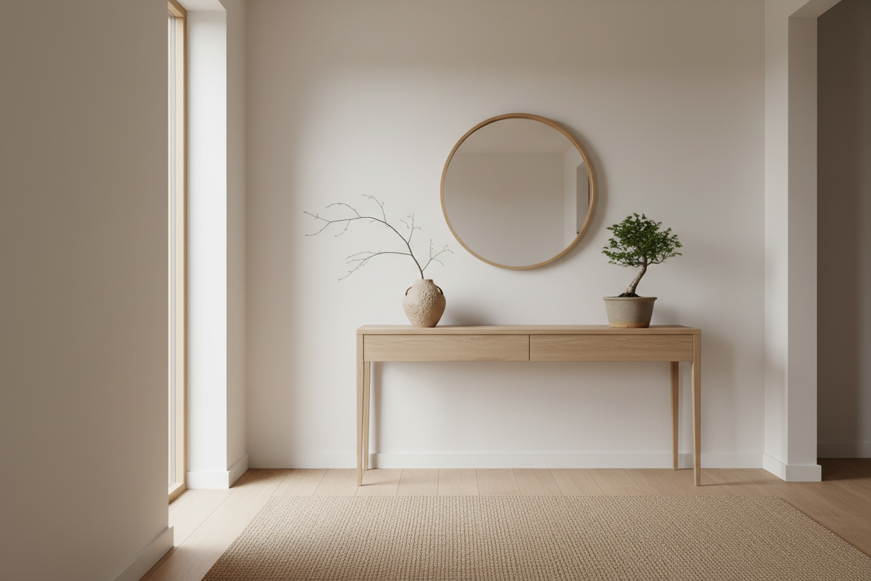 Japandi Entryway Ideas