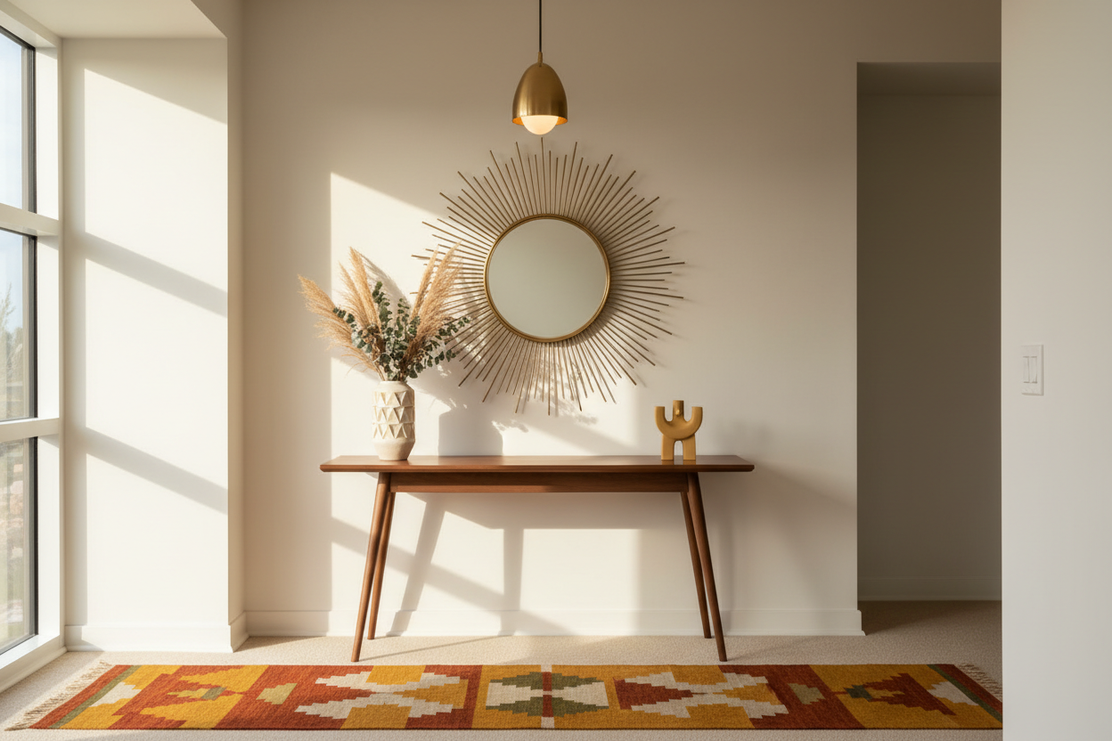 Mid-Century Modern Entryway Ideas