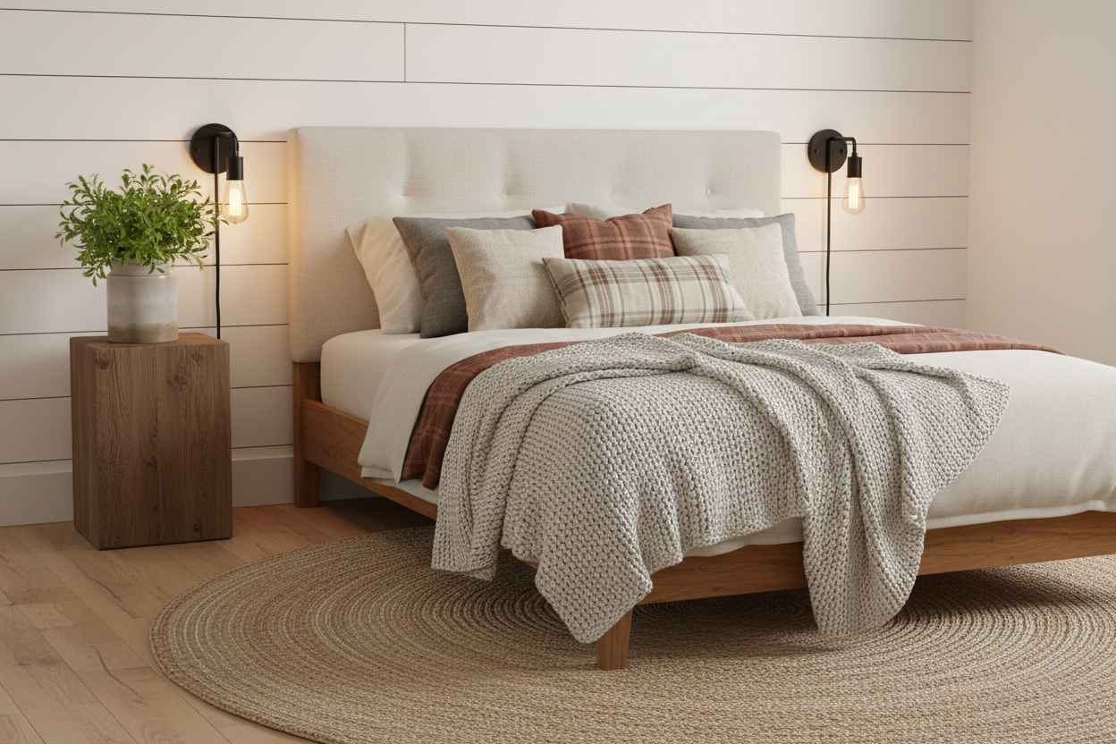 Modern Farmhouse Bedroom Ideas