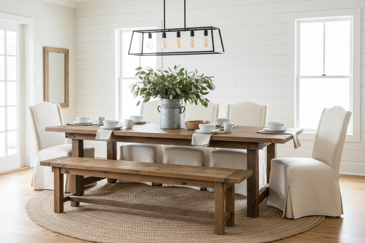 Modern Farmhouse Dining Room Ideas
