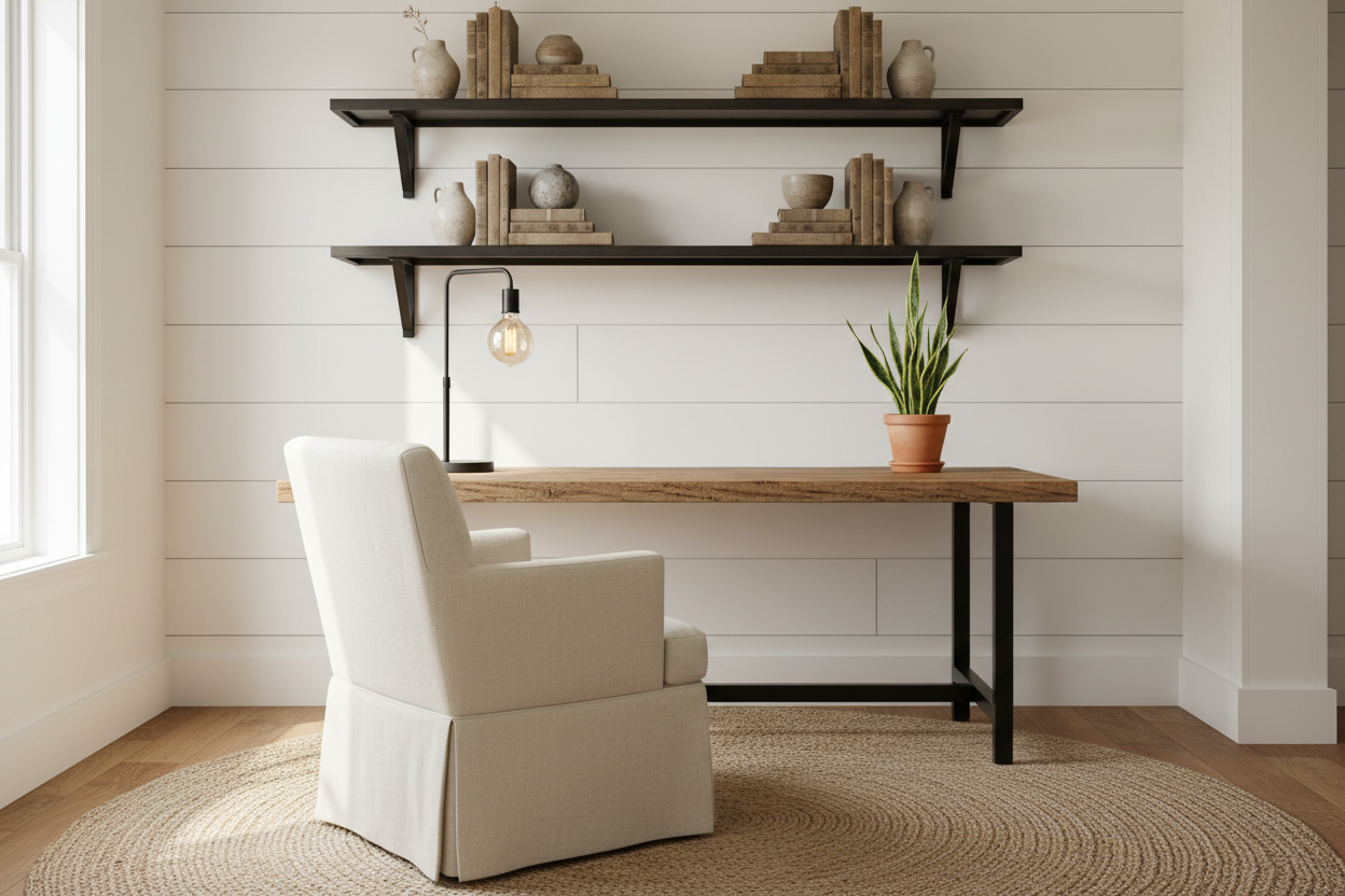 Modern Farmhouse Home Office Ideas