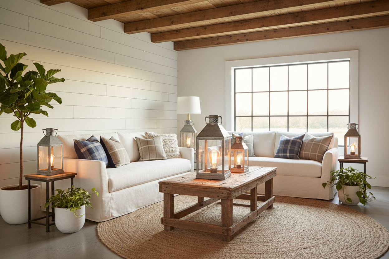 Modern Farmhouse Living Room Ideas