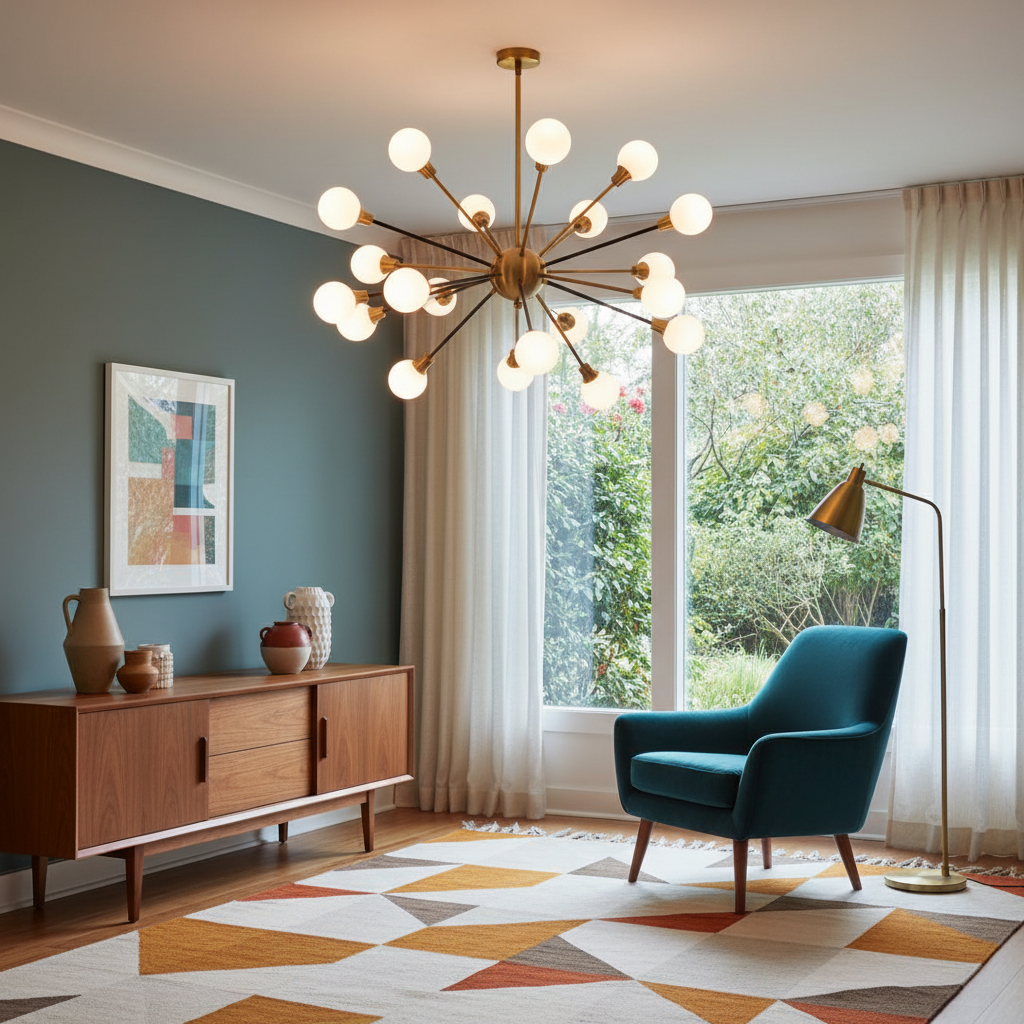 Sputnik and Star-Shaped Lighting: A Mid-Century Design Guide
