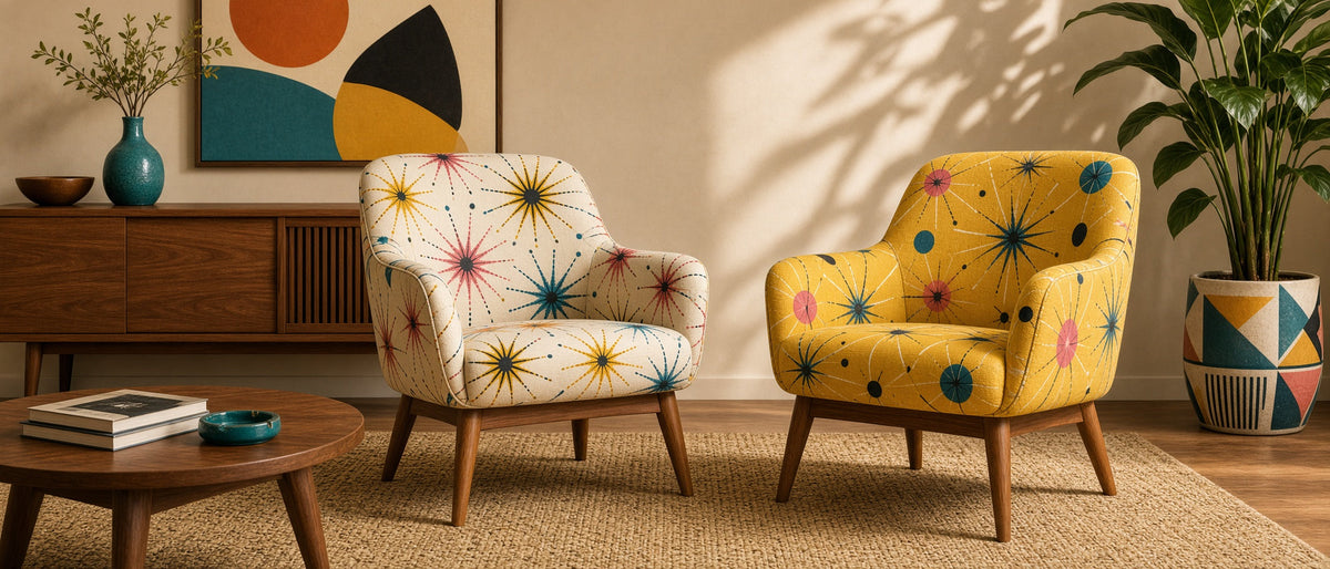 Mid-Century Modern Accent Chairs Collection
