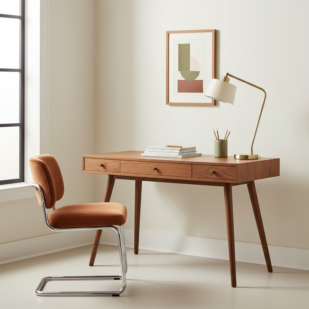 Mid-century modern office and desk collection image