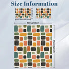 Retro Mosaic Mid-Century Modern Duvet Cover Set