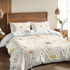 Atomic Starburst Mid-Century Modern Duvet Cover Set