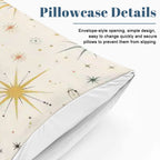 Atomic Starburst Mid-Century Modern Duvet Cover Set