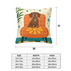 Mid-Century Modern Atomic Dog Pillow Cover Set