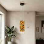 Confetti Dots Pendant Light | Mid-Century Modern Cylinder Ceiling Light
