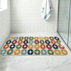 Atomic Starburst Extra-Long Bathtub Mat