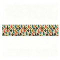 Mid-Century Mosaic Geometric Table Runner