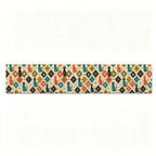 Mid-Century Mosaic Geometric Table Runner