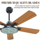 Aqua Atomic 42-Inch Ceiling Fan with Light