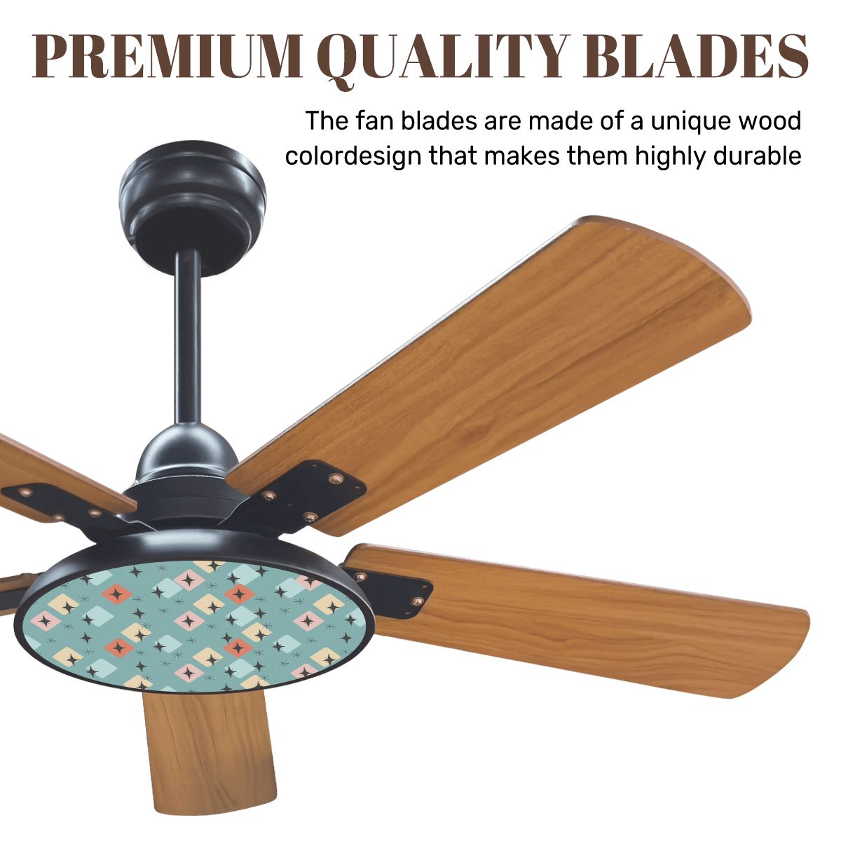 Aqua Atomic 42-Inch Ceiling Fan with Light