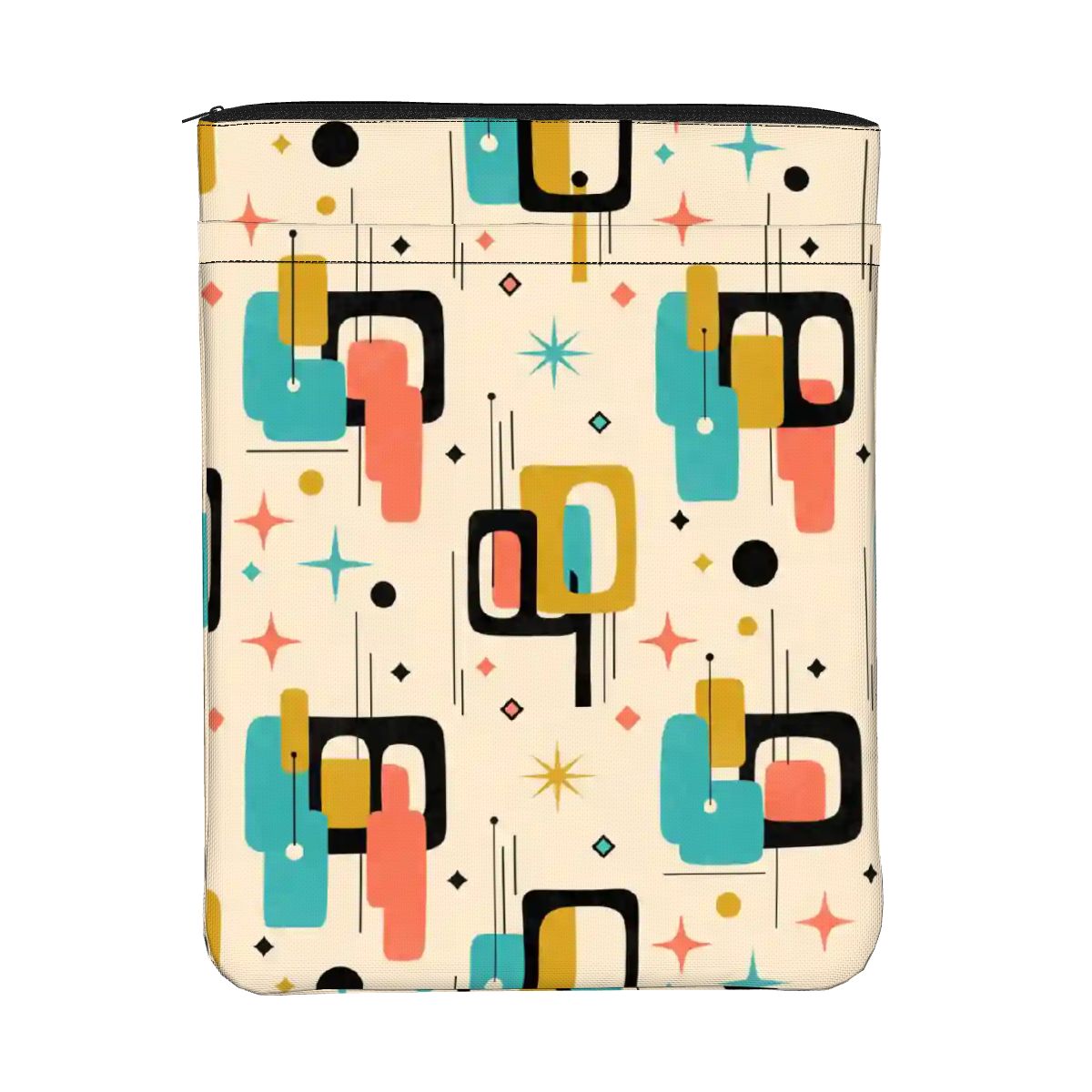 Mid-Century Modern Geometric Book Sleeve