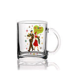 Mid-Century Modern Festive Character Glass Mug