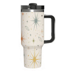 MCM-Era Atomic Starburst & Sunburst Print 40 oz Travel Tumbler