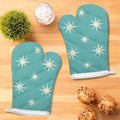 Mid-Century Modern Starburst Heat-Resistant Kitchen Glove
