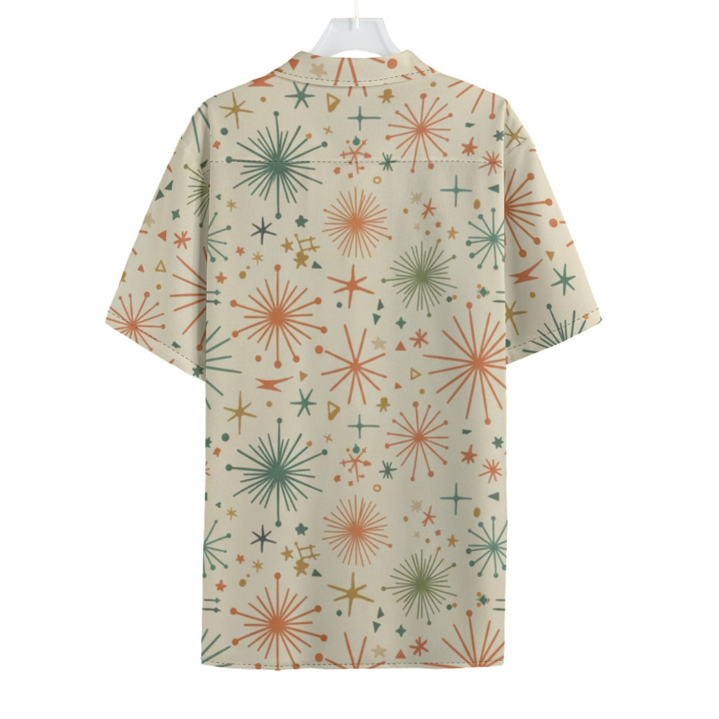 Men's Atomic Starburst Cuban-Collar Shirt