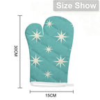 Mid-Century Modern Starburst Heat-Resistant Kitchen Glove