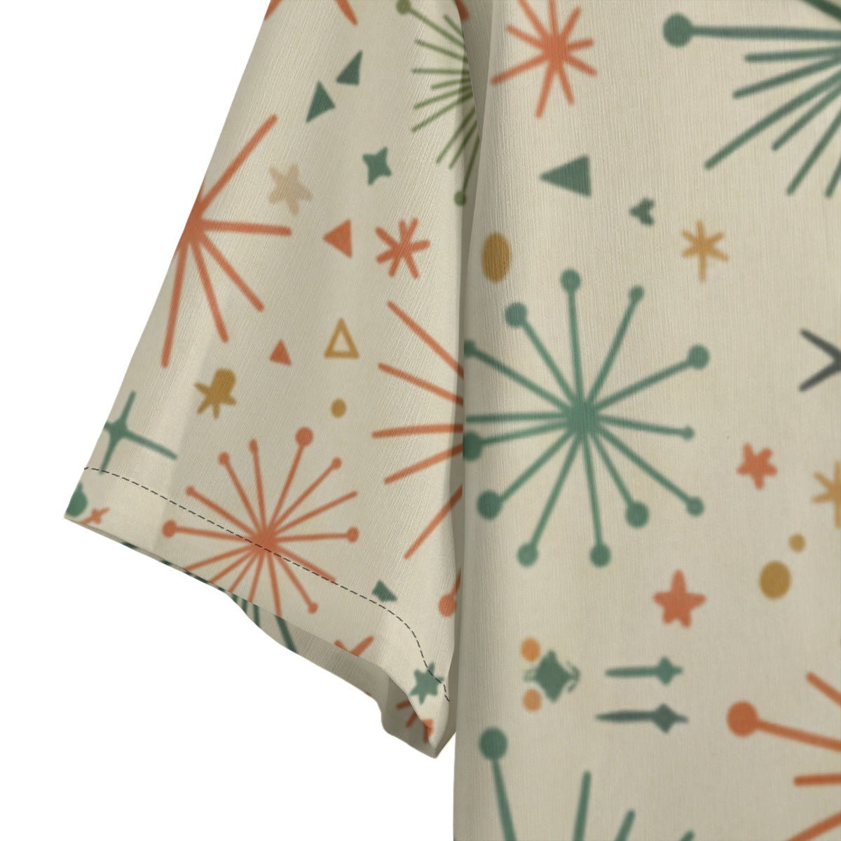 Men's Atomic Starburst Cuban-Collar Shirt