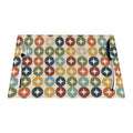 Mid-Century Modern Geometric Woven Placemat