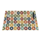 Mid-Century Modern Geometric Woven Placemat