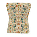 Peacock Garden Atomic Accent Chair