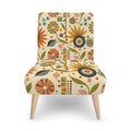 Atomic Bloom Botanical Accent Chair