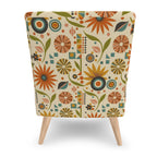 Atomic Bloom Botanical Accent Chair
