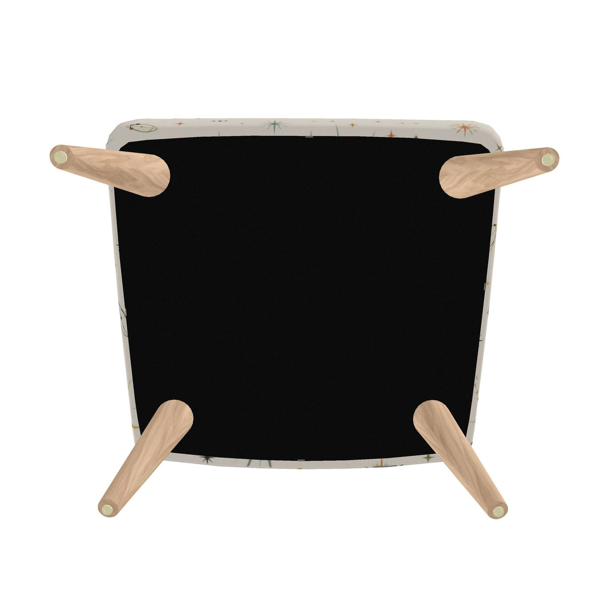 Starlight Orbit Atomic Accent Chair