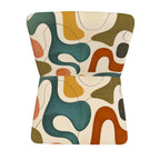 Biomorphic Color Field Accent Chair