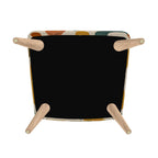 Biomorphic Color Field Accent Chair