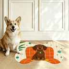 Atomic Dog Bone-Shaped Pet Feeding Mat
