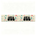 Mid-Century Abstract Shapes Table Runner