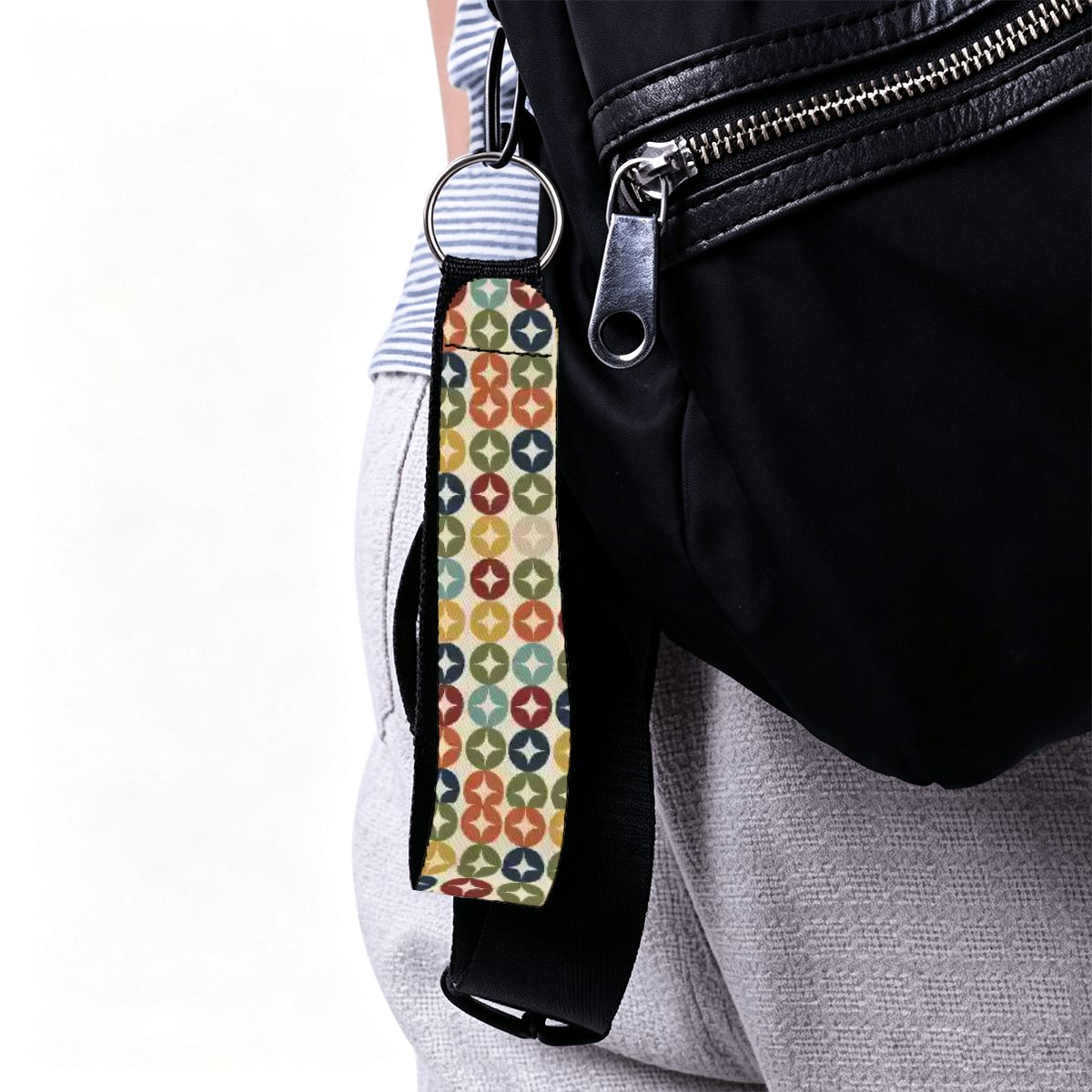 Atomic Starburst Wristlet Keychain
