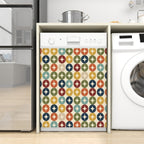 Mid-Century Modern Geometric Dishwasher Magnet Cover