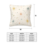 Mid-Century Modern Atomic Starburst Pillow Cover Set