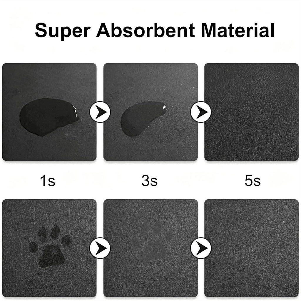 Atomic Dog Bone-Shaped Pet Feeding Mat