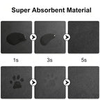 Atomic Dog Bone-Shaped Pet Feeding Mat