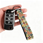 Atomic Starburst Wristlet Keychain
