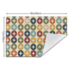 Mid-Century Modern Geometric Woven Placemat