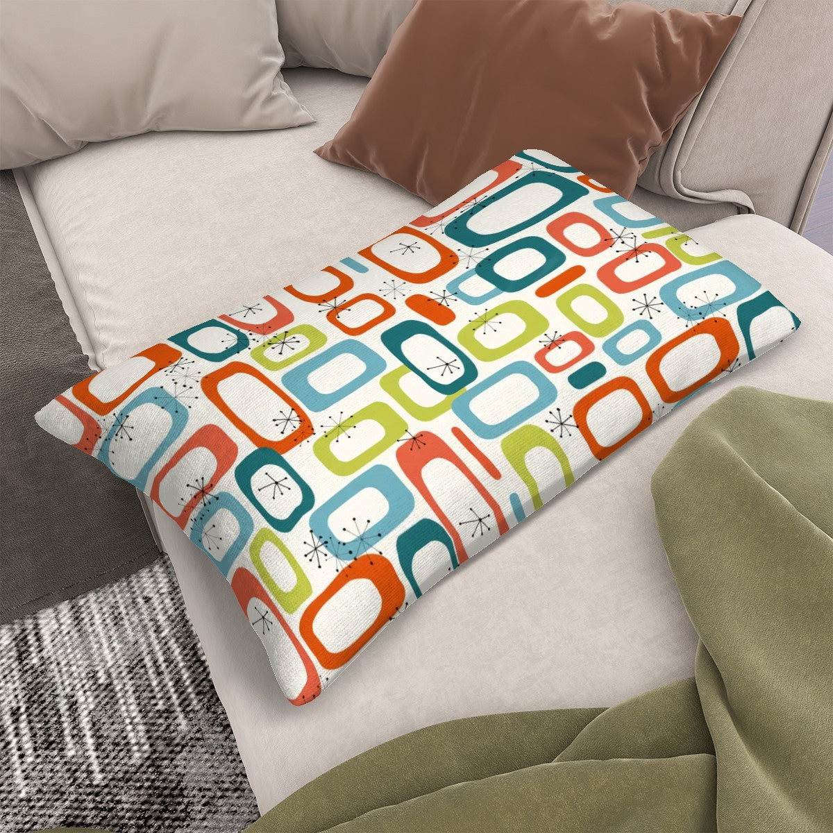 Mod Links Lumbar Pillow Cover