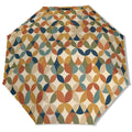 MCM-Era Interlocking Oval Print UV Protection Umbrella