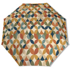 MCM-Era Interlocking Oval Print UV Protection Umbrella